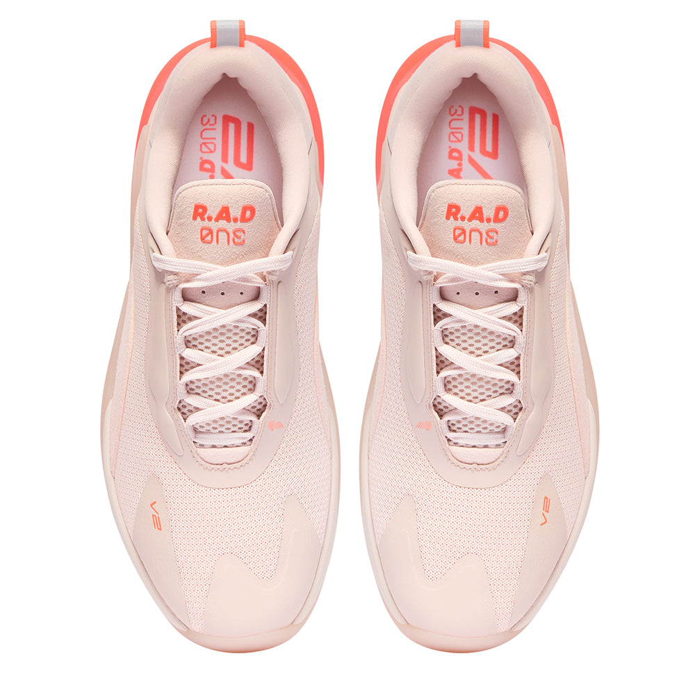 R.A.D® ONE V2 PEACH BLUSH at R.A.D® - Performance Footwear . 06_V2_PEACH_BLUSH_TOP